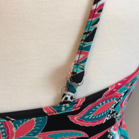 Aqua Green Tankini Swim Top - Picture 4 of 8